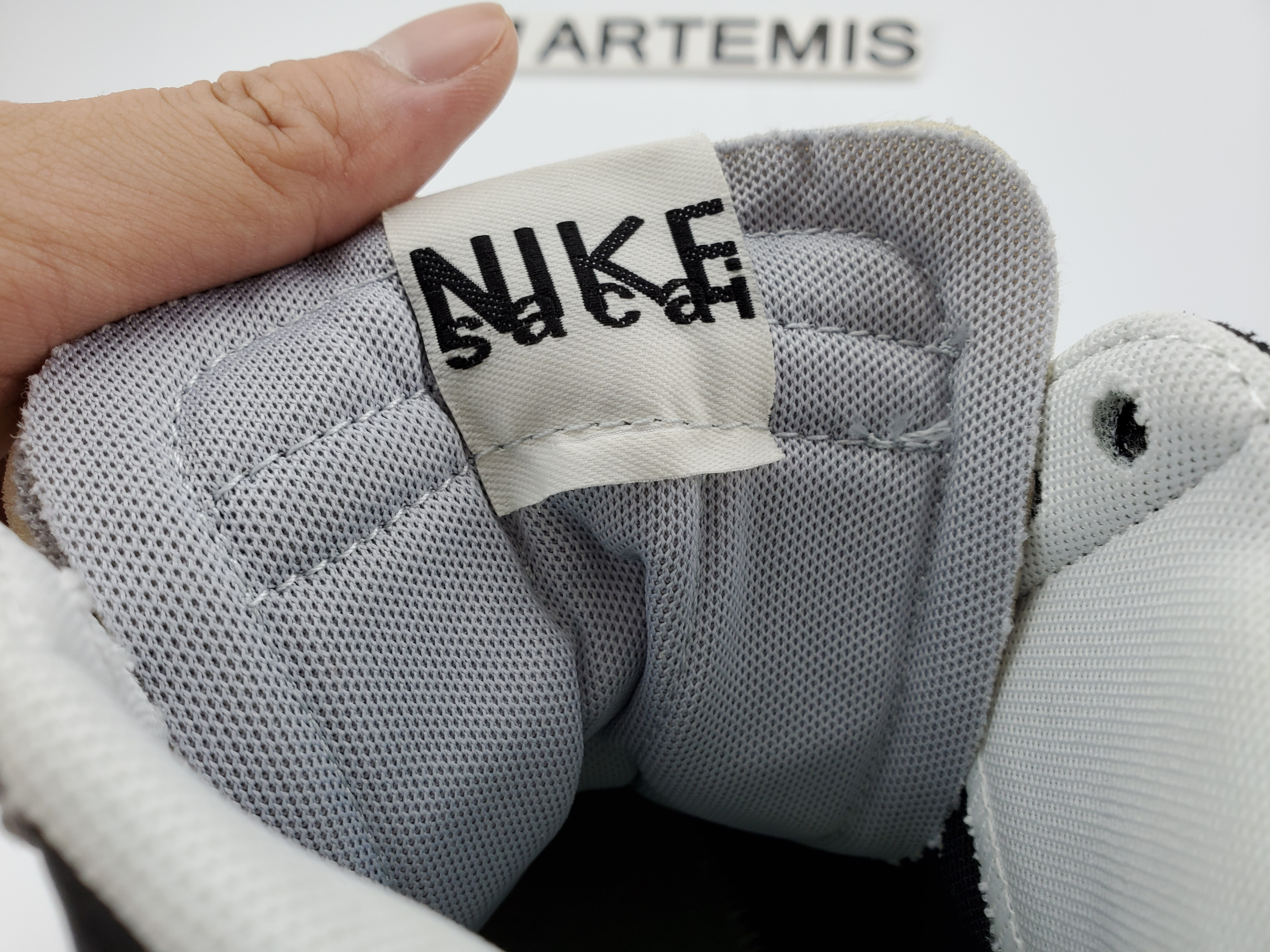 Nike Blazer High Sacai Black Grey