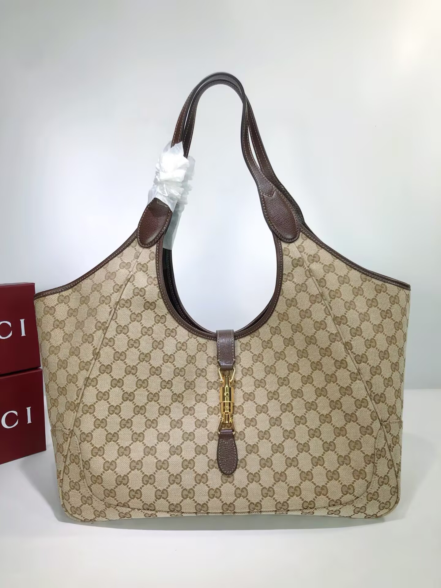 G*u*i mercato large tote bag 40x26.5x18cm