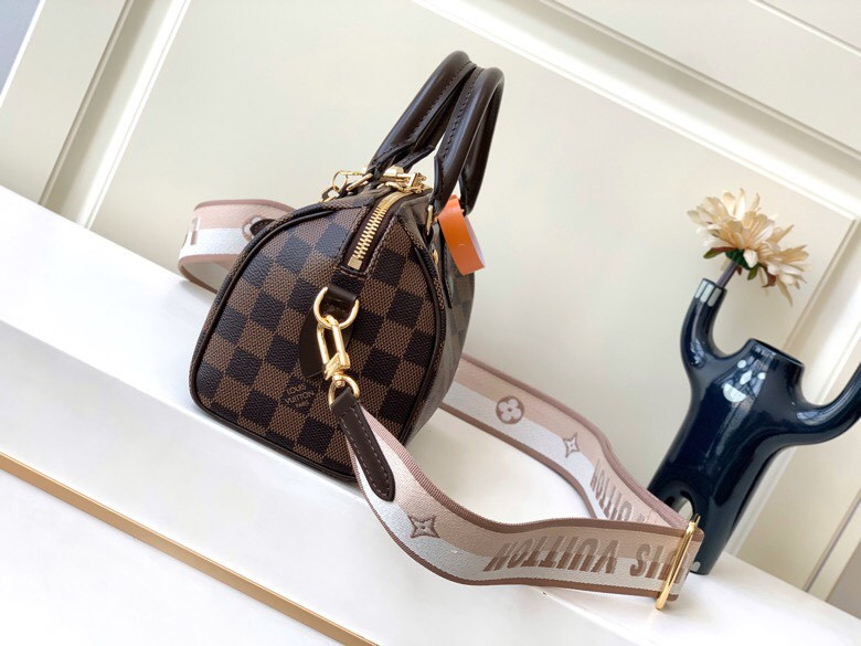 LV Speedy Bandoulière 20 N40489 8.1 x 5.3 x 4.7 inches
