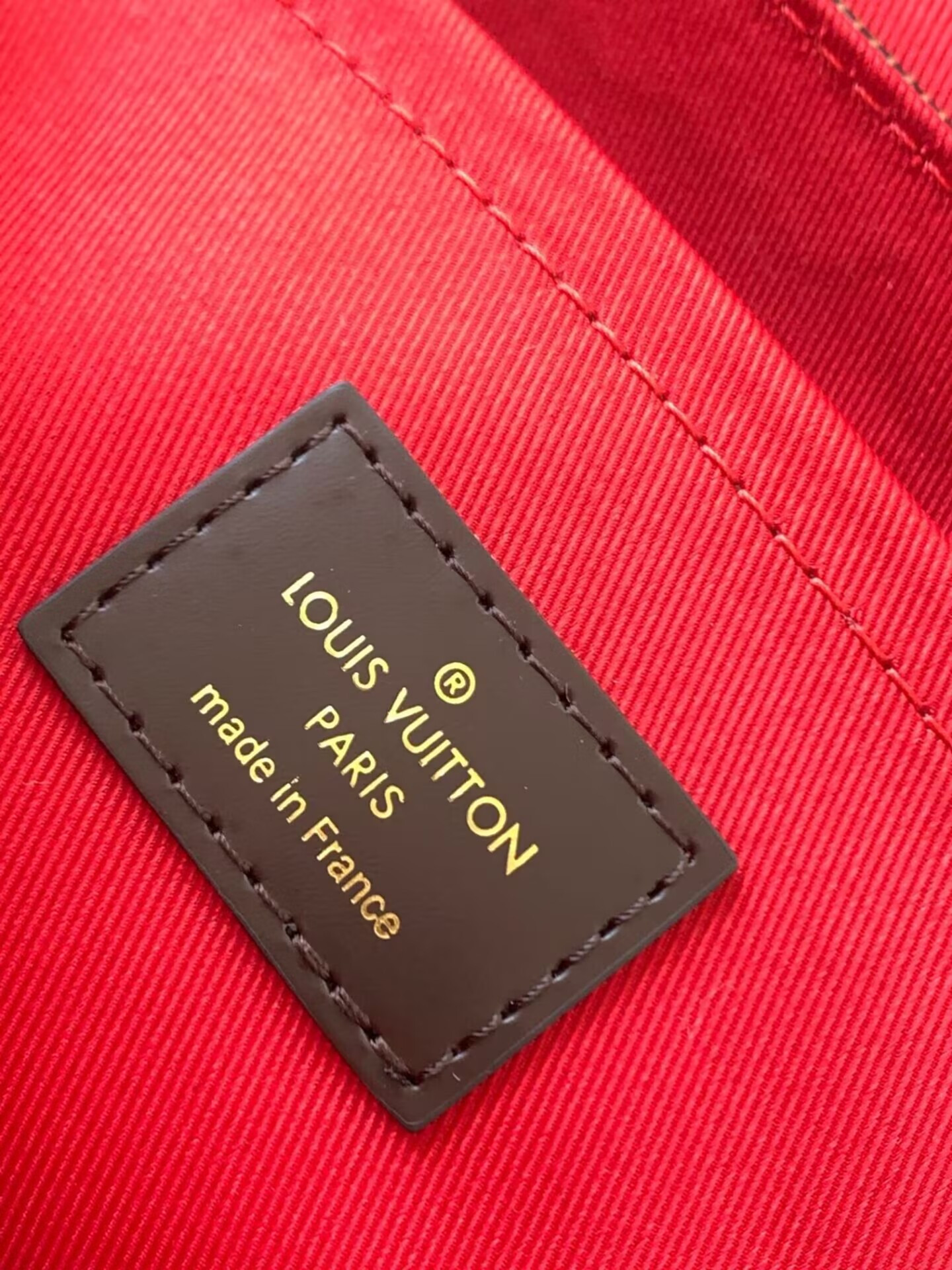 LV Damier Ebene Croisette Bag N53000 24.5x24.2x9cm