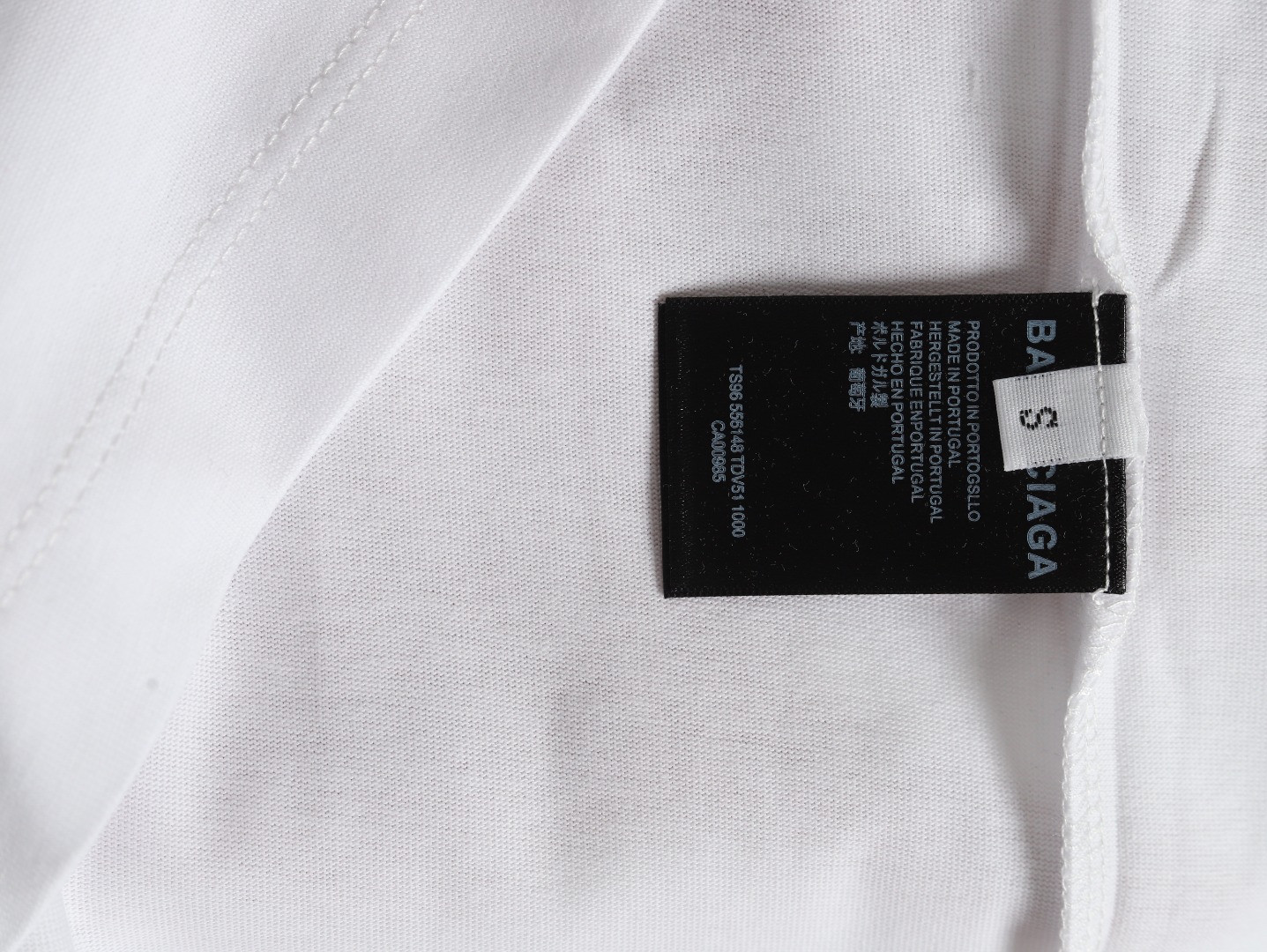 Ba*len*cia*ga short-sleeved t-shirt