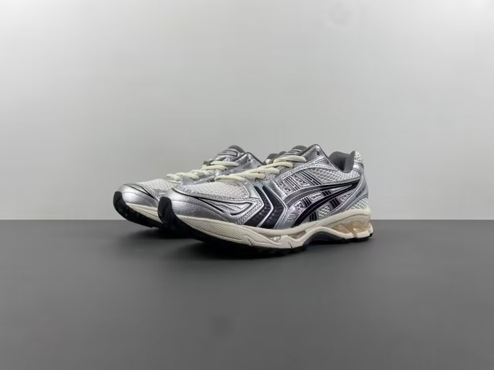 ua As*ic*s gel-kayano 14 jjjjound silver black