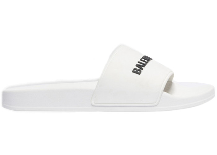 Balenciga Pool Slide White