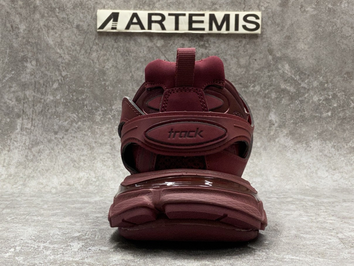 Balenciga Track Burgundy