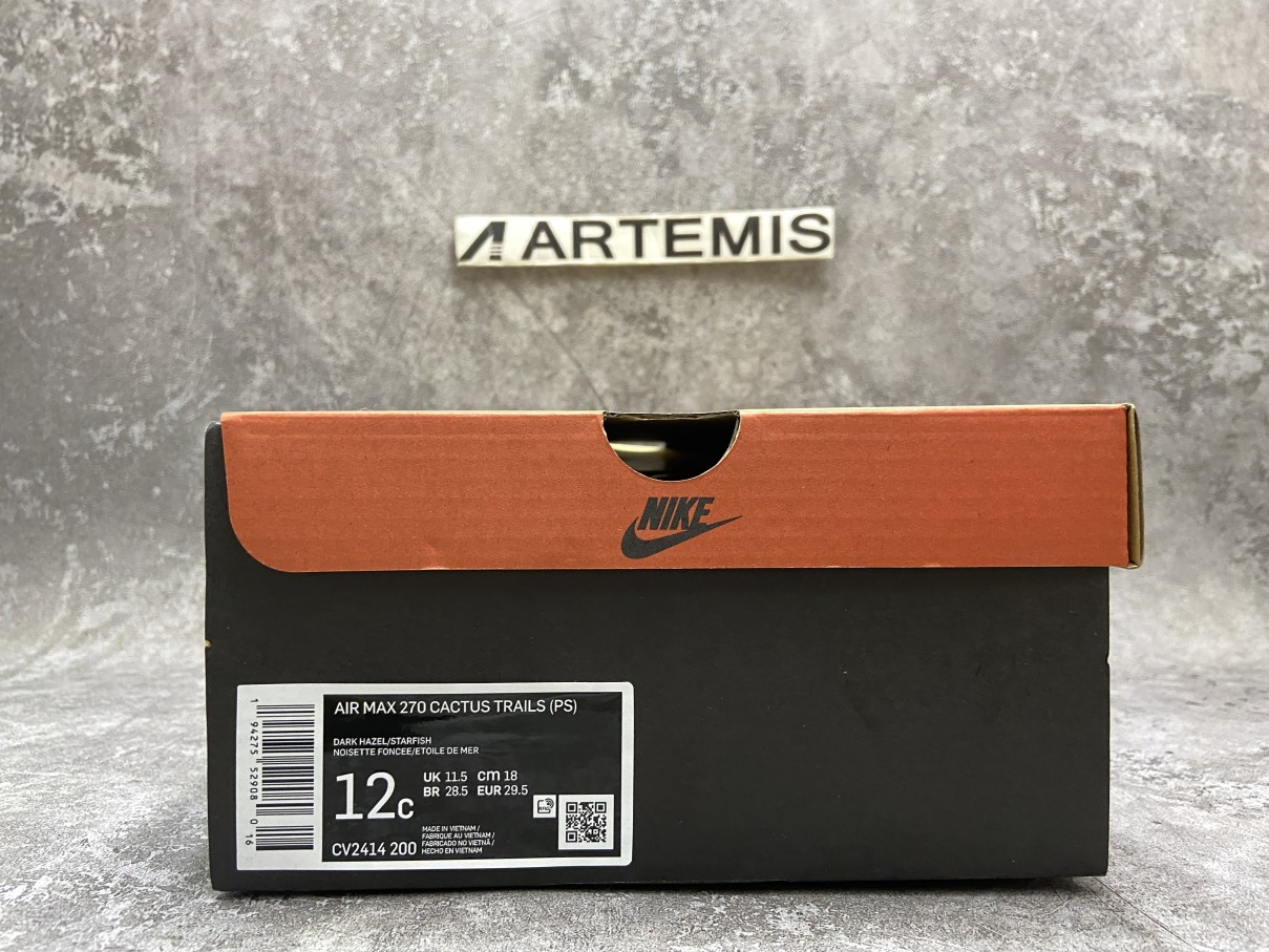 Nike Air Max 270 React Travis Scott Cactus Trails For Toddlers And Youth