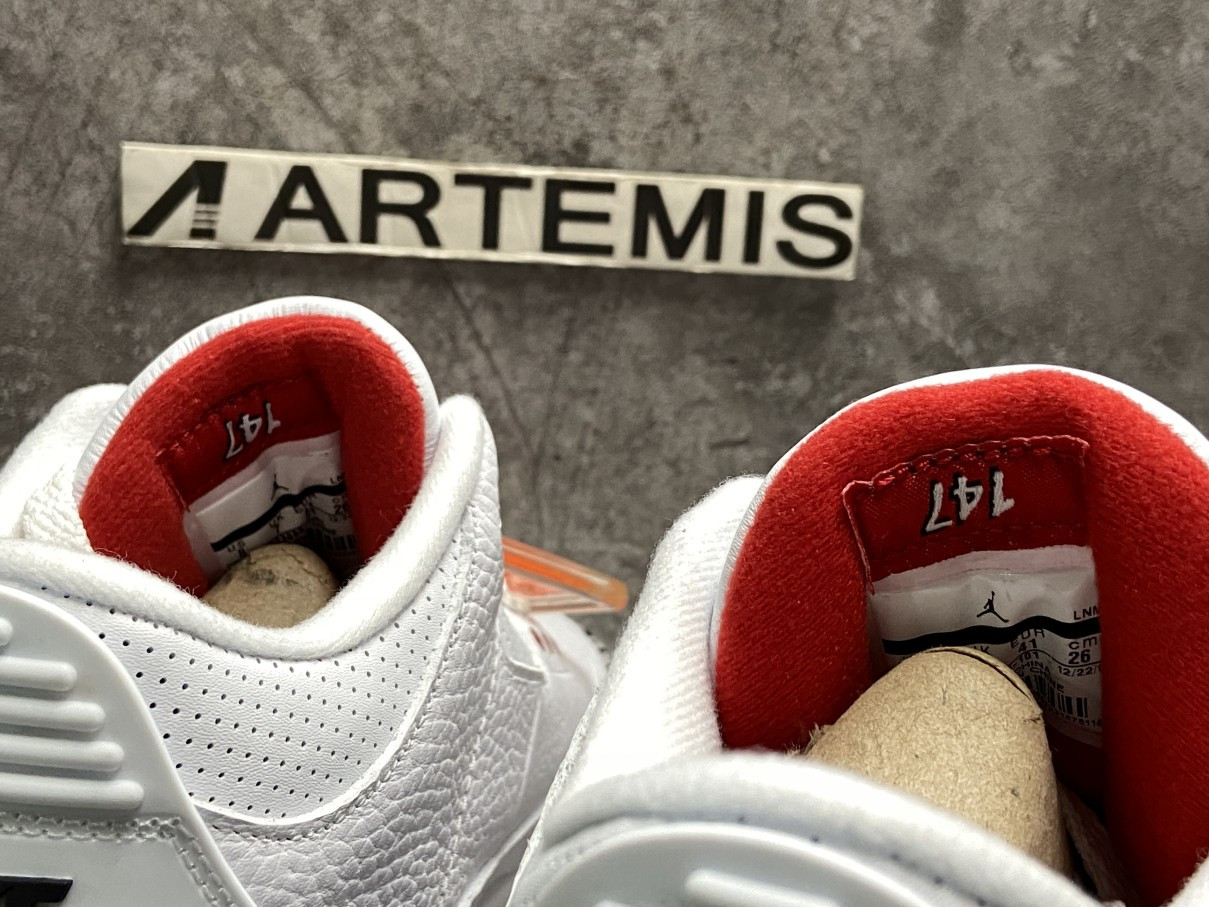 Air Jordan 3 Retro Free Throw Line White Cement