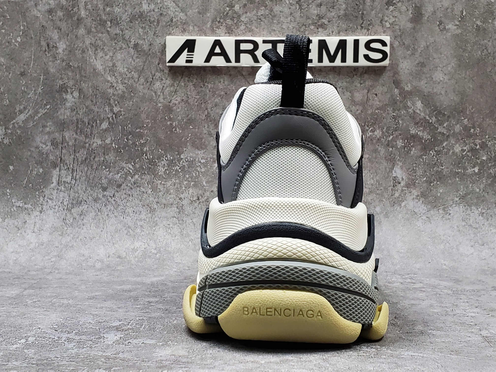 Balenciga Triple S White Black