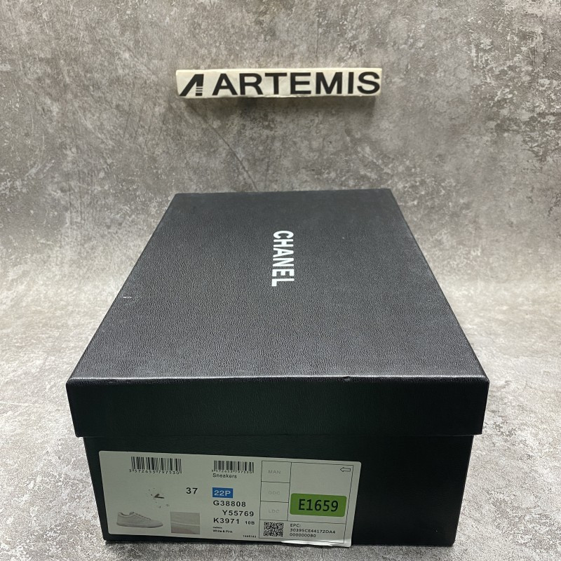 Ch*el runner tennis white pink