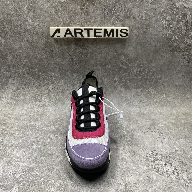 Channel Trainer Sneaker In Purple