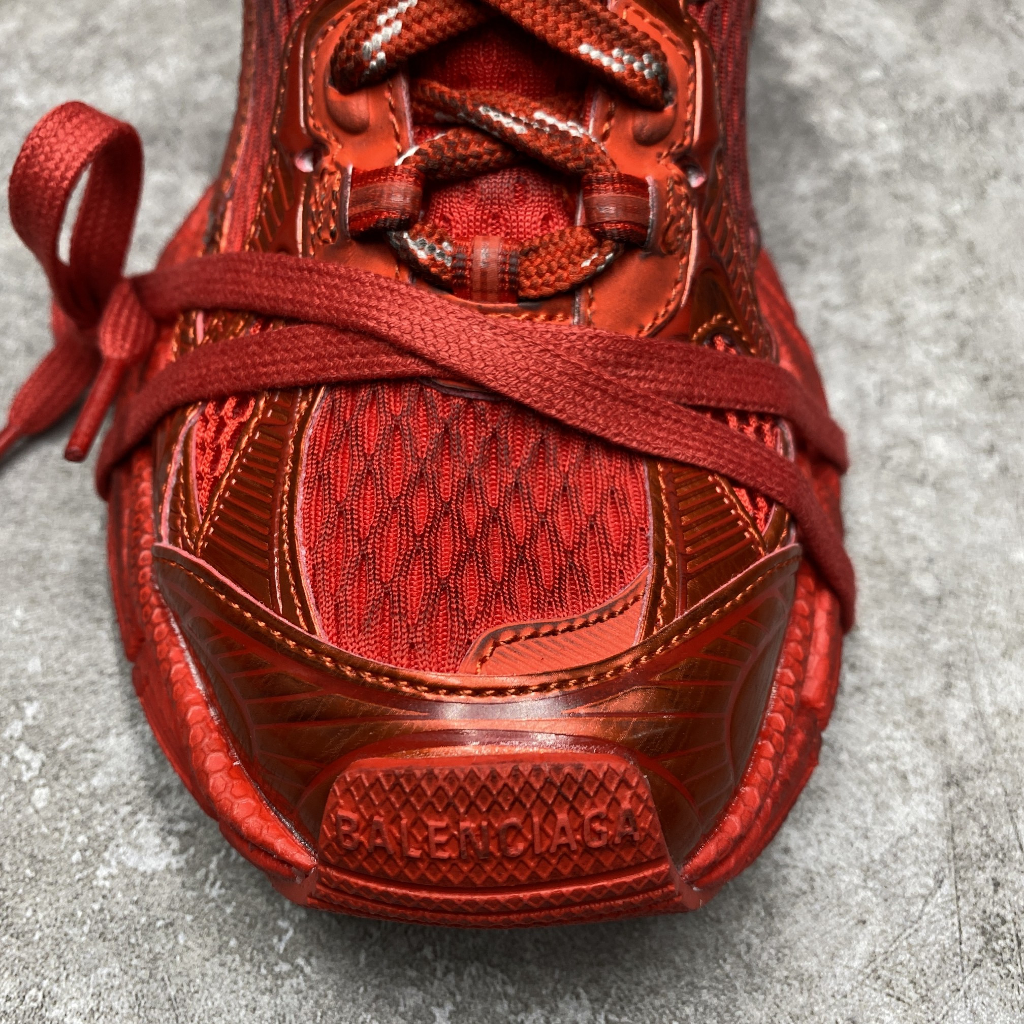 Balenciga 3XL Sneaker in Red