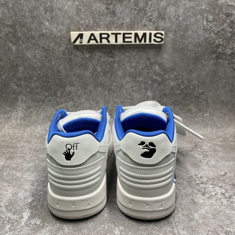 Off White Out of Office Low For Walking White Blue