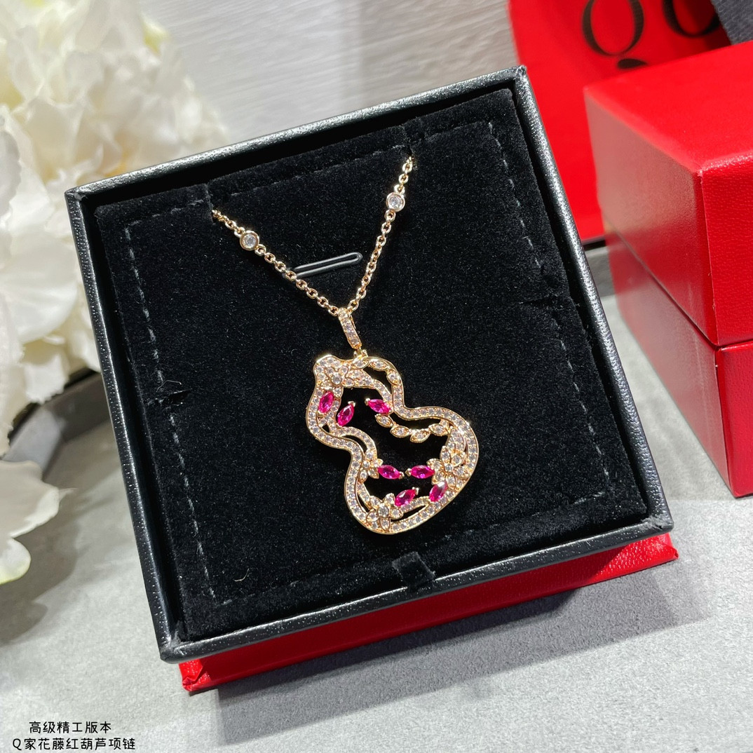 Qeelin Vine Gourd Necklace