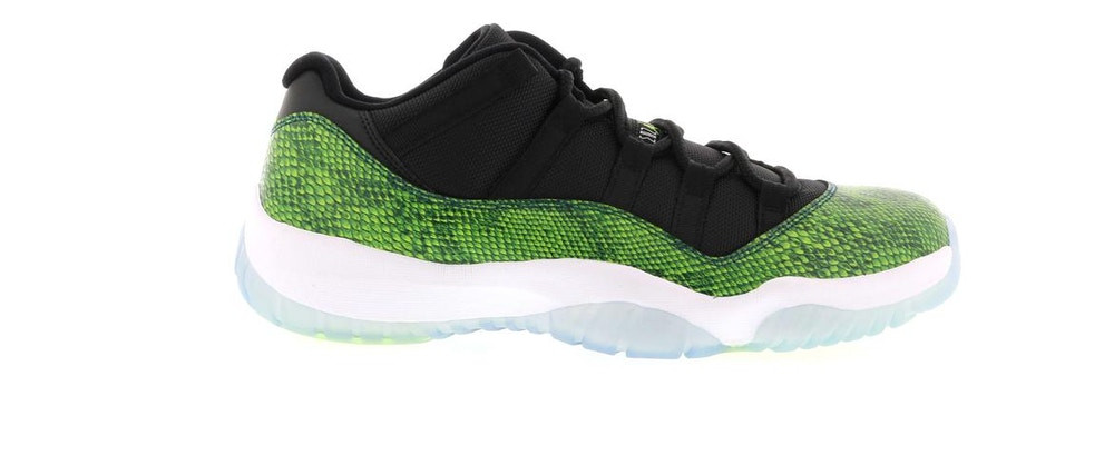 Air Jordan 11 Retro Low Green Snakeskin