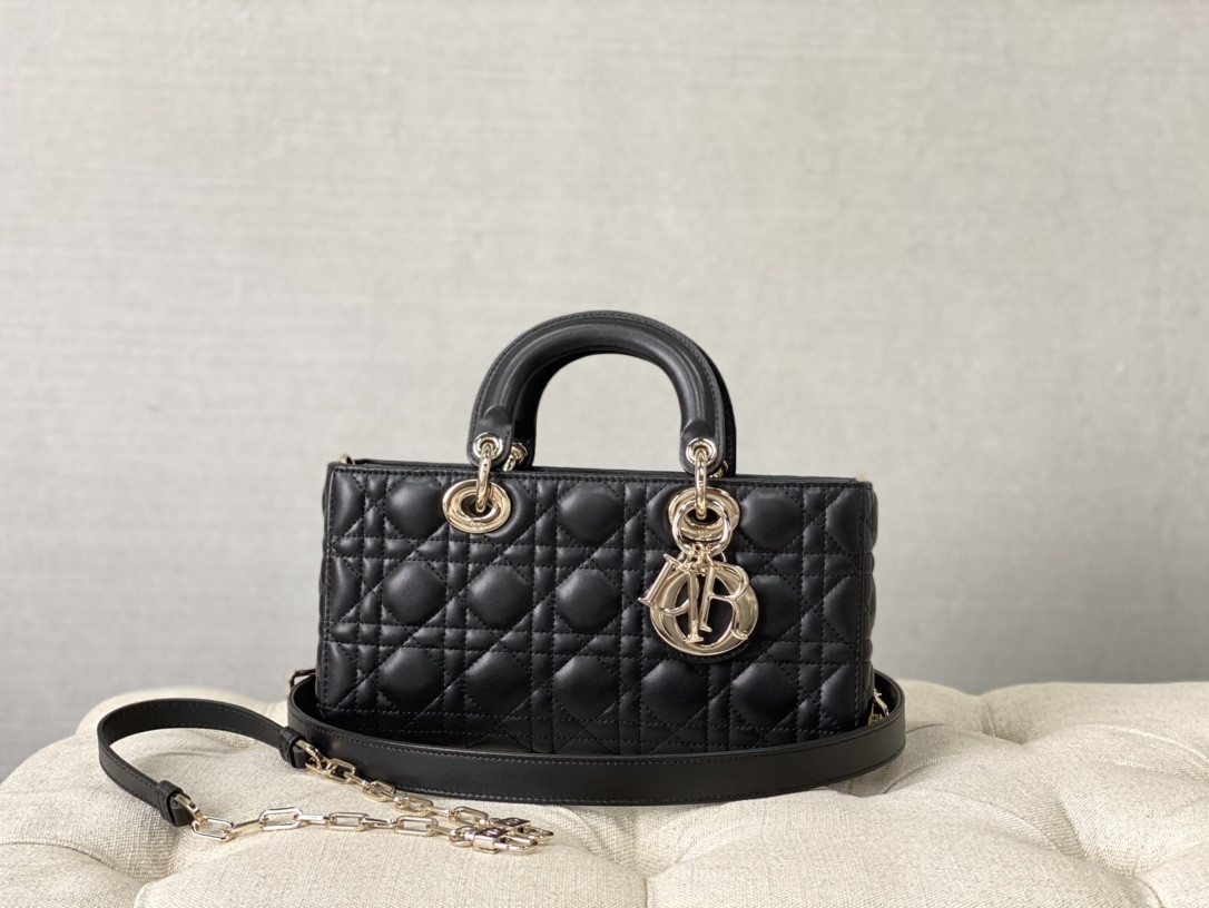 D*or lady d-joy bag medium black 26 x 13.5 x 5 cm