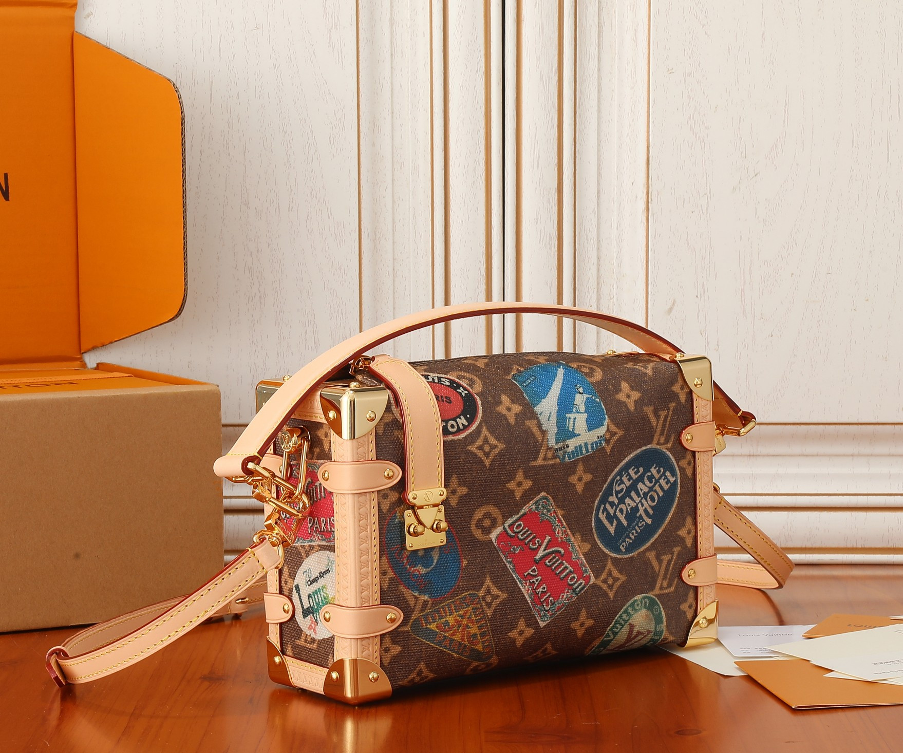 LV  Side Trunk MM M47085 8.3 x 5.5 x 2.4 inches