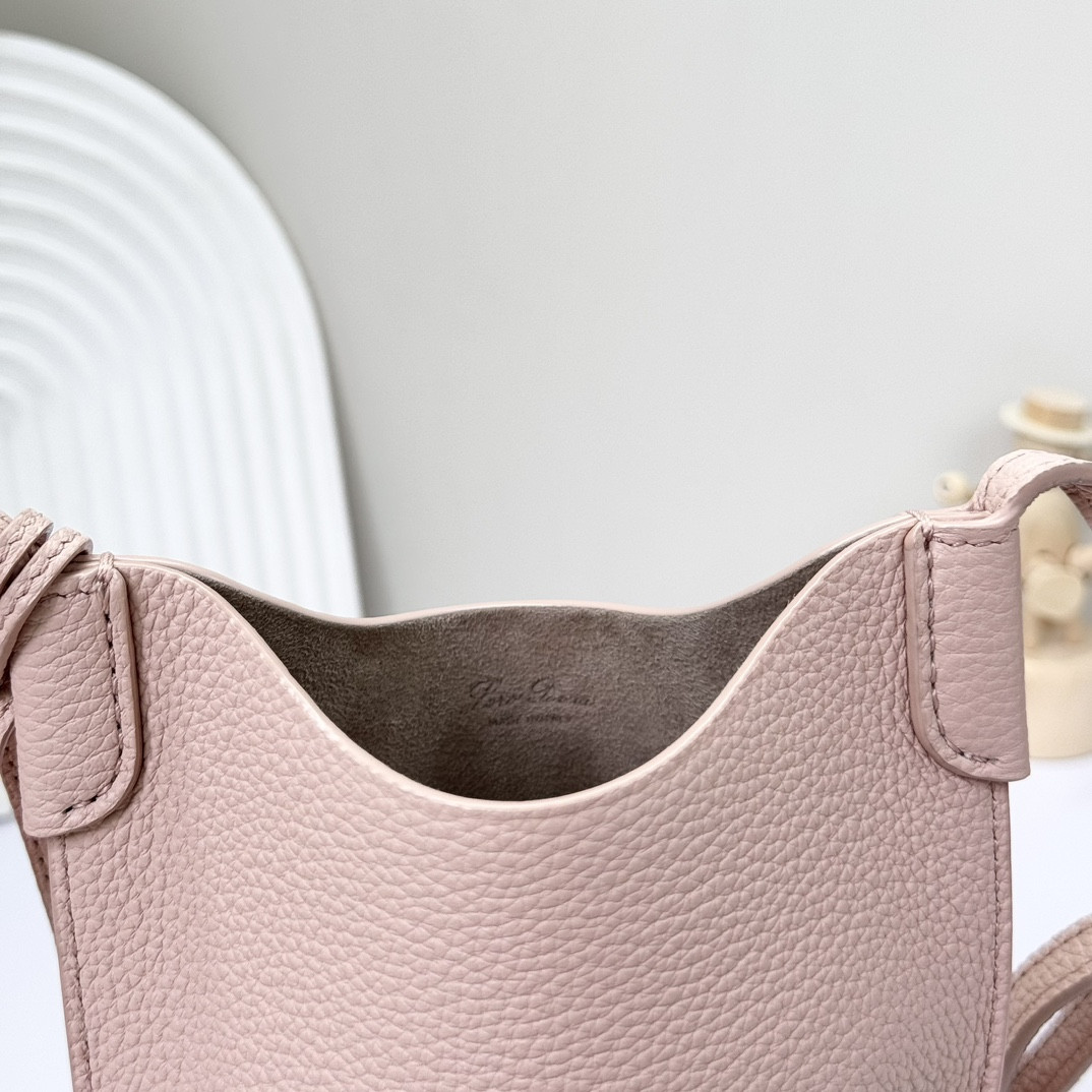 L**o p*ana mini bale bag calfskin 20x15x4cm