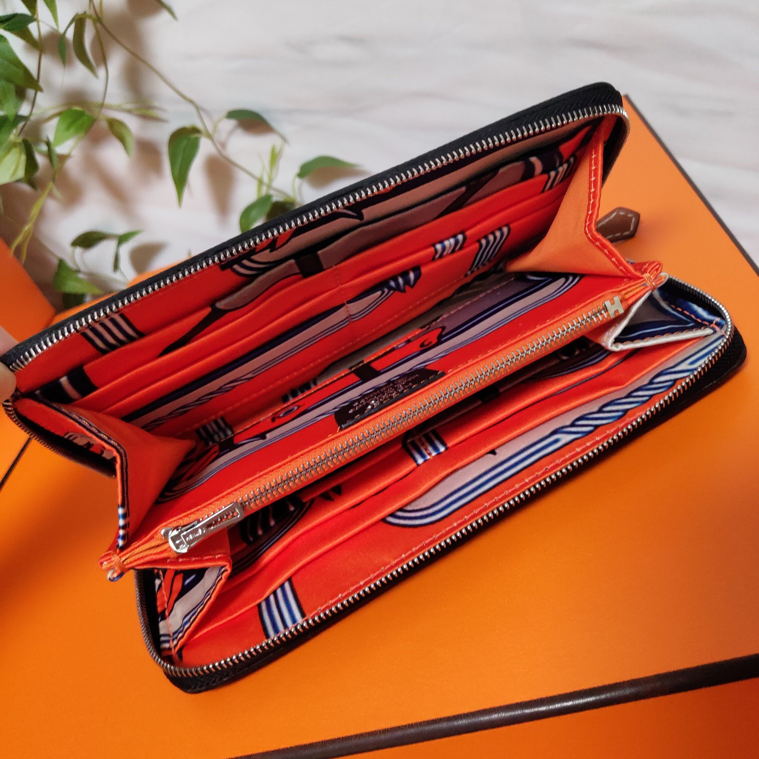 Hermès Long Wallet 20x11cm