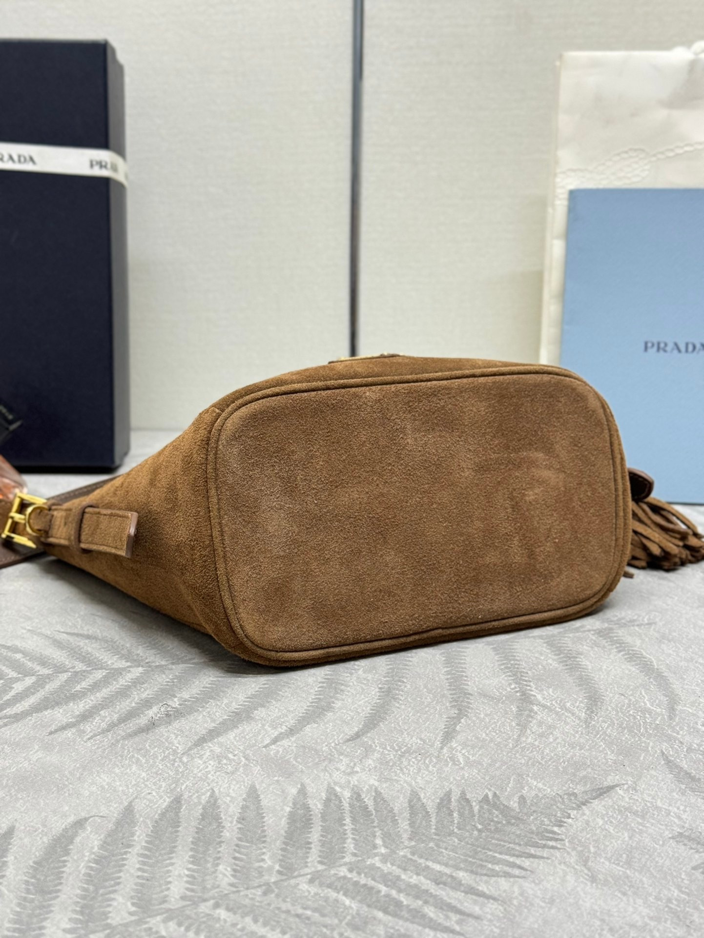 Pra*a mini-bucket bag 22x22x13cm