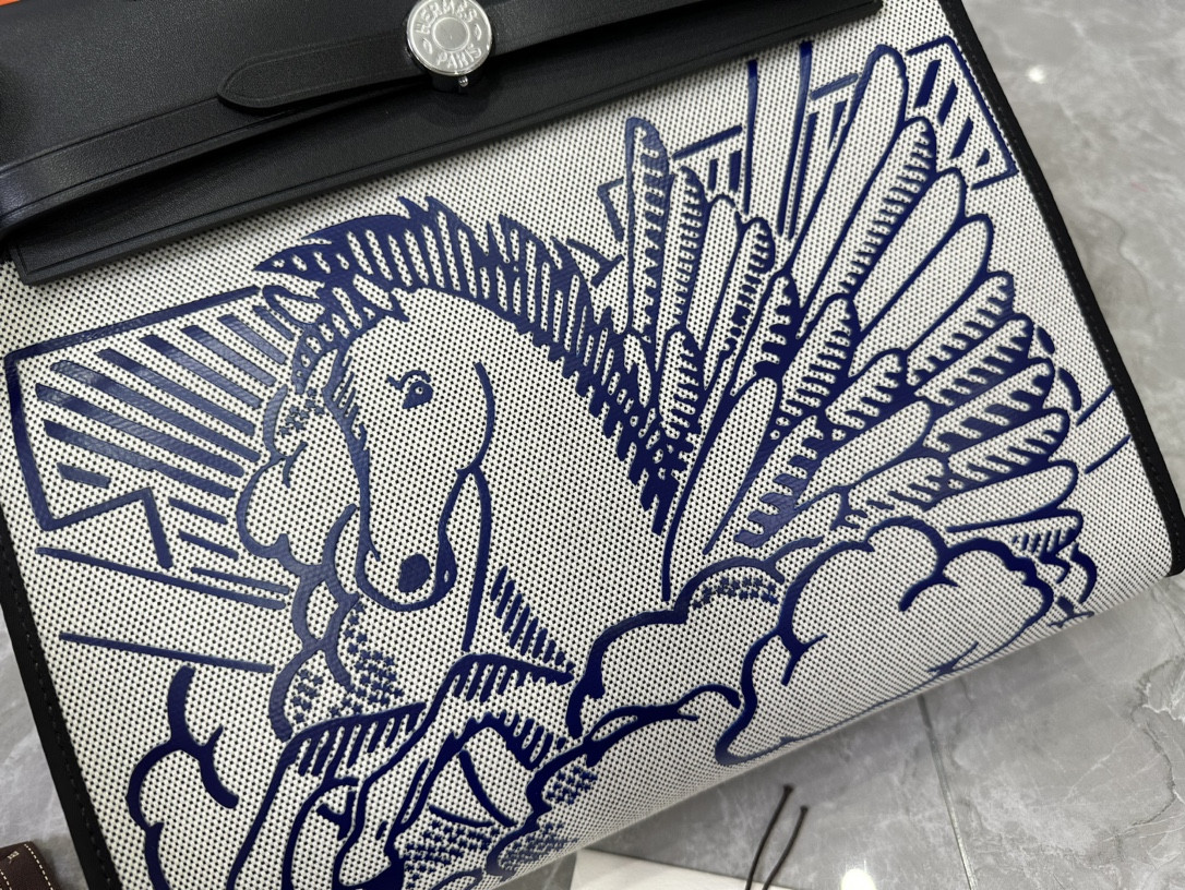 H**mes herbag 25x31x10cm