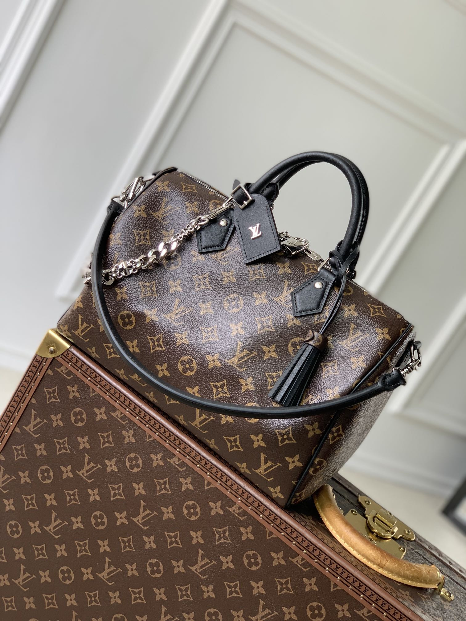 LV Speedy Soft 30 Dark M12243 21 x 17 x 30 cm