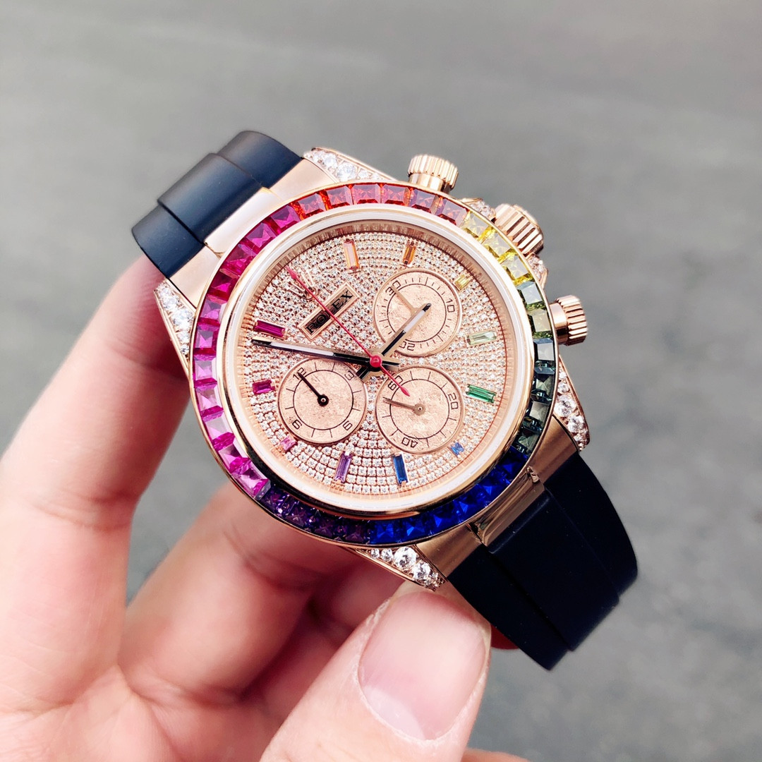 R*l*x oyster perpetual cosmograph rainbow daytona 40mm